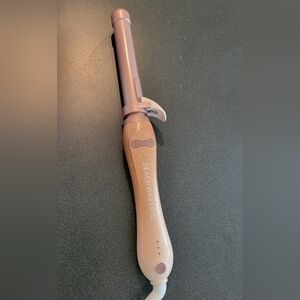 B1 Beachwaver Rotating Rose Gold / Blush Pink 1" Curling Iron